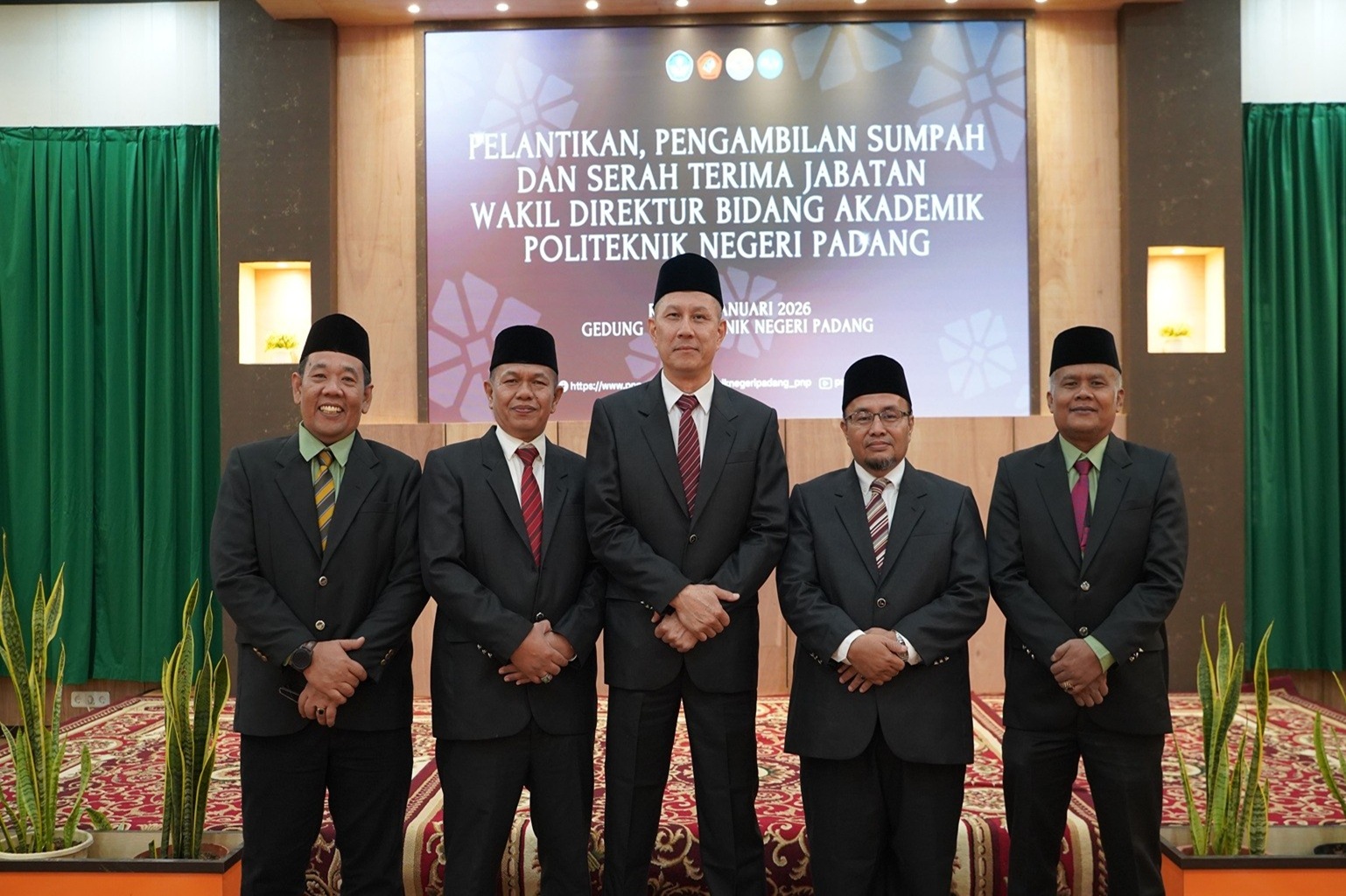 Pelantikan, Pengambilan Sumpah, dan Serah Terima Jabatan Wakil Direktur Bidang Akademik dan Kemahasiswaan